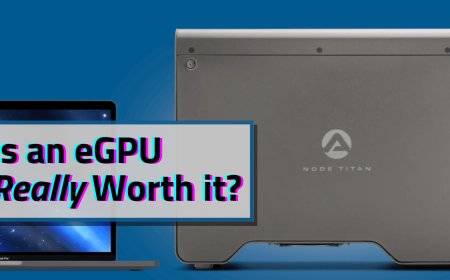 The benefits of using an eGPU with an Intel integrated GPU