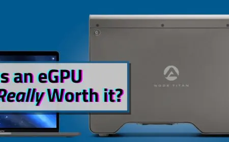 The benefits of using an eGPU with an Intel integrated GPU