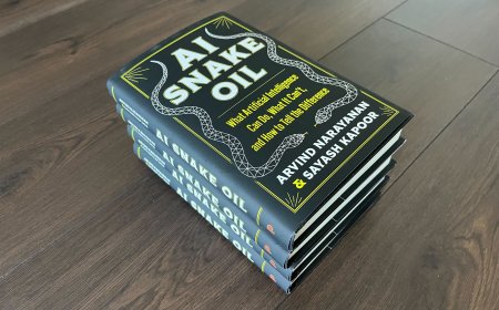 Starting reading the AI Snake Oil book online today