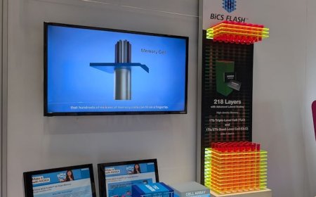 Kioxia Details BiCS 8 NAND at FMS 2024: 218 Layers With Superior Scaling