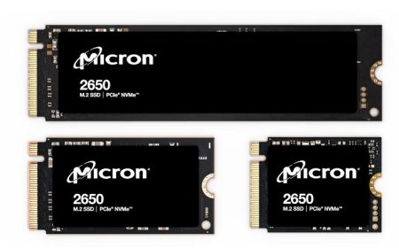 Micron Launches Industry-Leading 9th-Gen NAND in the Micron 2650 SSD