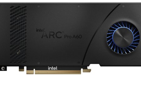Intel Launches Sleek Single-Slot Arc Pro A60 Workstation Graphics Card