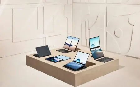 ASUS Zenbook DUO and ProArt PZ13 Secure Silver at IDEA 2024