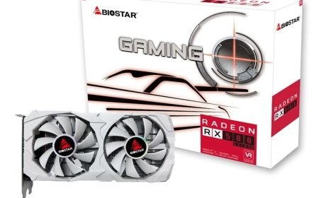 (PR) BIOSTAR Announces Radeon RX 580 White Graphics Card