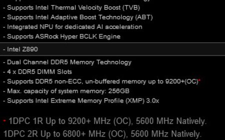 Prepare for Over 9000 MT/s DDR5 Speeds with Intel Z890 and "Arrow Lake"