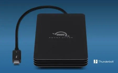 OWC Envoy Ultra Thunderbolt 5 SSD Explores Next-Generation Storage Bandwidth
