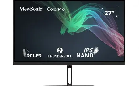 ViewSonic Introduces VP2776T-4K Thunderbolt Monitor for Creative Workflows