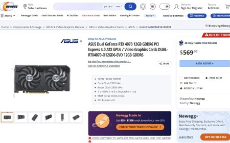 GeForce RTX 4070 with Slower GDDR6 Memory Priced on-par with Regular RTX 4070 Cards