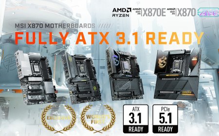 (PR) MSI Unveils the World's First ATX 3.1 Ready Motherboards, Based on AMD's X870/X870E Chipset