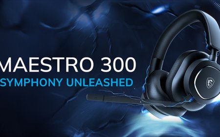 MSI Starts A New Chapter with the MAESTRO 300 Gaming Headset
