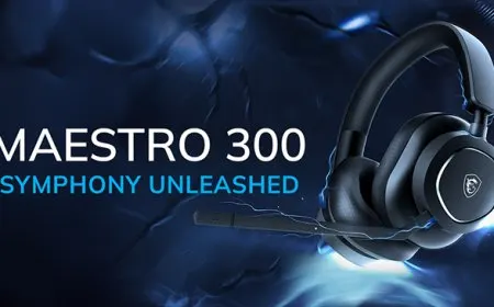 MSI Starts A New Chapter with the MAESTRO 300 Gaming Headset