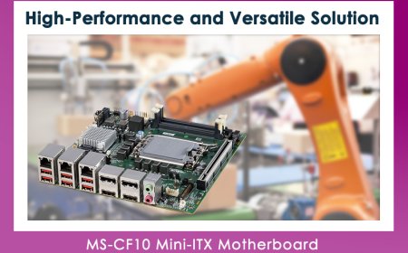 Introducing the MS-CF10 Mini-ITX Motherboard: A High-Performance and Versatile Solution for Modern Applications