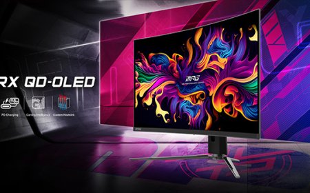 Immersive Gaming Redefined: MSI’s First Curved 32-inch 240Hz QD-OLED Gaming Monitor – MPG 321CURX QD-OLED