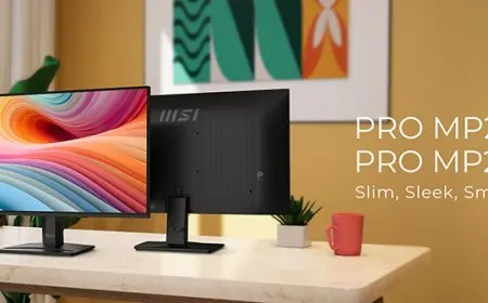 MSI PRO MP Series 120Hz Monitor– Slim, Sleek, Smooth