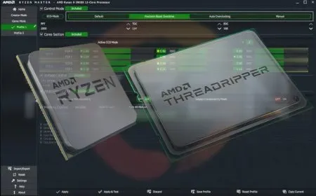 AMD Ends Support For 1st & 2nd Gen Ryzen & Threadripper CPUs In Ryzen Master