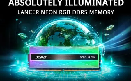 XPG Unveils LANCER NEON DDR5 Memory Modules, Up To 8,000 MT/s & Gorgeous Design