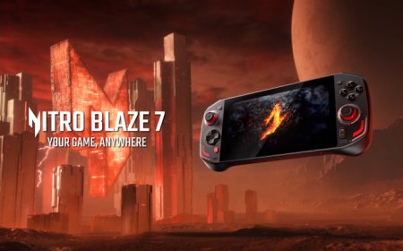 ACER’s Nitro Blaze 7 Is The Latest Gaming Handheld on The Market, Powered By AMD Ryzen 8840HS