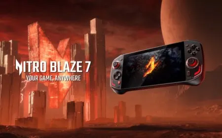 ACER’s Nitro Blaze 7 Is The Latest Gaming Handheld on The Market, Powered By AMD Ryzen 8840HS