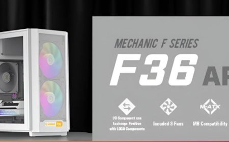 GameMax Launches F36 & F46 PC Cases For Supporting Motherboards With Backside Connectors