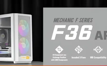 GameMax Launches F36 & F46 PC Cases For Supporting Motherboards With Backside Connectors