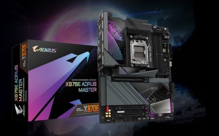 Gigabyte Unveils High-End X870E AORUS Master Motherboard: 20 Phases, 110A SPS, 256 GB DDR5-8200 Memory Support
