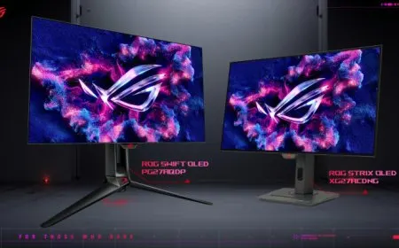 ASUS Unveils ROG SWIFT OLED PG27AQDP “480Hz QHD” Gaming Monitor For $999 & ROG STRIX OLED “360Hz QHD” XG27ACDNG