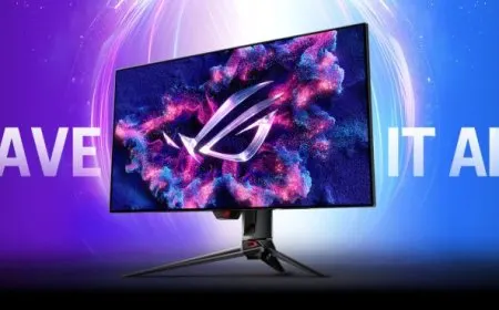 The Dual-Mode ASUS ROG Swift OLED PG32UCDP Gaming Monitor Launches At $1299