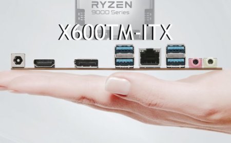 ASRock Launches X600TM-ITX, World’s First Thin Mini-ITX AM5 Motherboard, With Ryzen 9000 “65W” Support