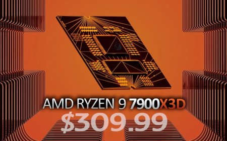 AMD Ryzen 9 7900X3D 12-Core 3D V-Cache CPU Drops Down To $309 US, A Great Value For A High-End Chip