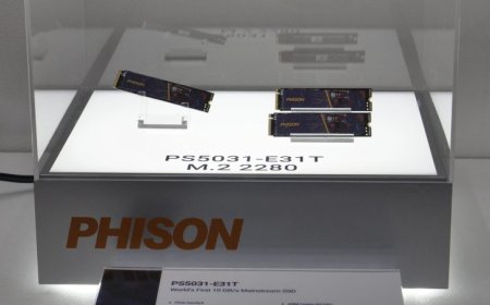 Phison’s E31T SSD Controller Brings Gen5 To Affordable & Heatsink-Less Designs