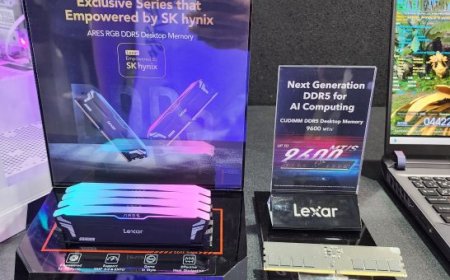 Lexar Unveils 9600 MT/s DDR5 CUDIMM Memory, Mainstream & High-End Gen5 SSDs & DDR5 Solutions