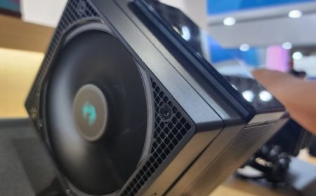 Deepcool Upgrades Assassin IV CPU Cooler With Vapor Chamber & Digital LCD, Displays New Cases, SFX PSUs & AIO Coolers