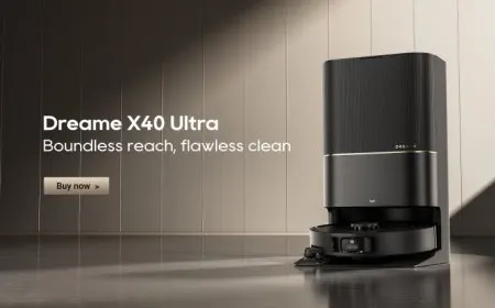 Introducing Dreame X40 Ultra with 12000Pa Vormax Suction, SideReach™, and MopExtend™ RoboSwing Technologies [Discount…