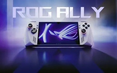 ASUS ROG Ally X Handheld Features 24 GB LPDDR5X Memory & Up To 8 Hours Battery Time