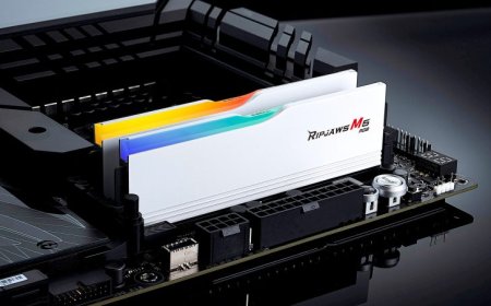 G.Skill Unveils Ripjaws M5 RGB DDR5 Memory Series: Up To 6400 MT/s & 96 GB Kits
