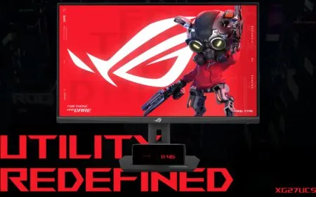 ASUS Unveils ROG STRIX XG27UCS 4K Monitor, Featuring 27″ Panel & 160Hz Starting At €669
