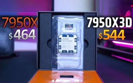 AMD’s Fastest Multi-Threaded CPU, The Ryzen 9 7950X, Is Now Available For $464, 7950X3D Price Drops To $544
