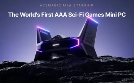ACEMAGIC Unveils M2A Starship, A Tie-Fighter Shaped Mini PC, Featuring Top-Grade Cooling