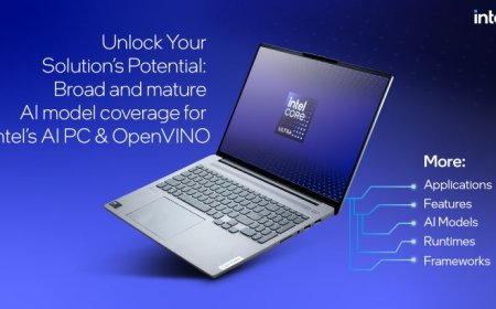 Intel Core Ultra Shows Its AI Magic, Runs Over 500 Models Optimized