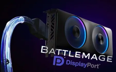 Intel Battlemage “Xe2” GPUs Might Be Limited To DisplayPort 2.0 UHBR13.5 Support