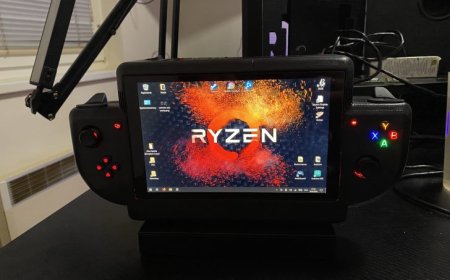 Redditor Creates DIY Gaming Handheld Powered By AMD Ryzen 5 5600G APU