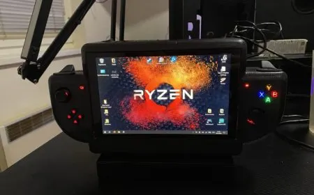 Redditor Creates DIY Gaming Handheld Powered By AMD Ryzen 5 5600G APU