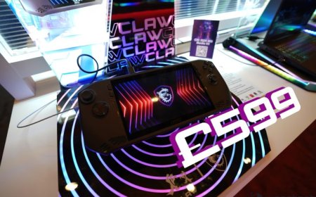 MSI Claw “Intel Core Ultra” Handheld Drops Down To £599 In UK, 25% Below MSRP