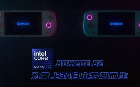 AOKZOE Unveils A2 Ultra Handheld, Featuring Intel Core Ultra 7 CPU & Much More