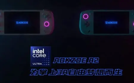 AOKZOE Unveils A2 Ultra Handheld, Featuring Intel Core Ultra 7 CPU & Much More