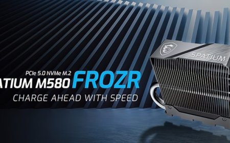 MSI Unleashes 14 GB/s Barrier Cushing Spatium M580 Frozr Gen5 SSDs: Up To 4 TB & 14.6 GB/s