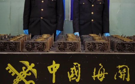 Chinese Customs Intercepts GPU Smuggling Attempt, Capturing 44 “Refurbished” GPUs