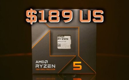 AMD Ryzen 5 7600 6-Core Desktop CPU Now Available For $189.99 US