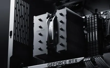 Noctua Unveils NH-D12L chromax.black CPU Cooler: Stunning Black Design & LGA 1851 Ready
