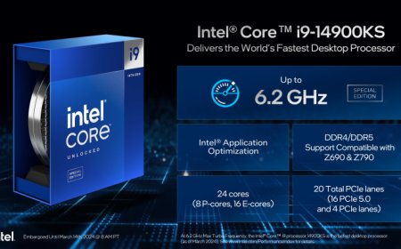 Intel Launches Core i9-14900KS: The World’s Fastest Desktop CPU, 6.2 GHz at $699, New APO Games Unveiled